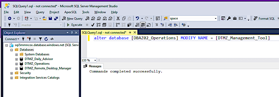Opzione T-SQL