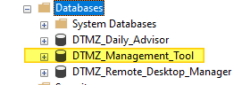 SQL Management Tool