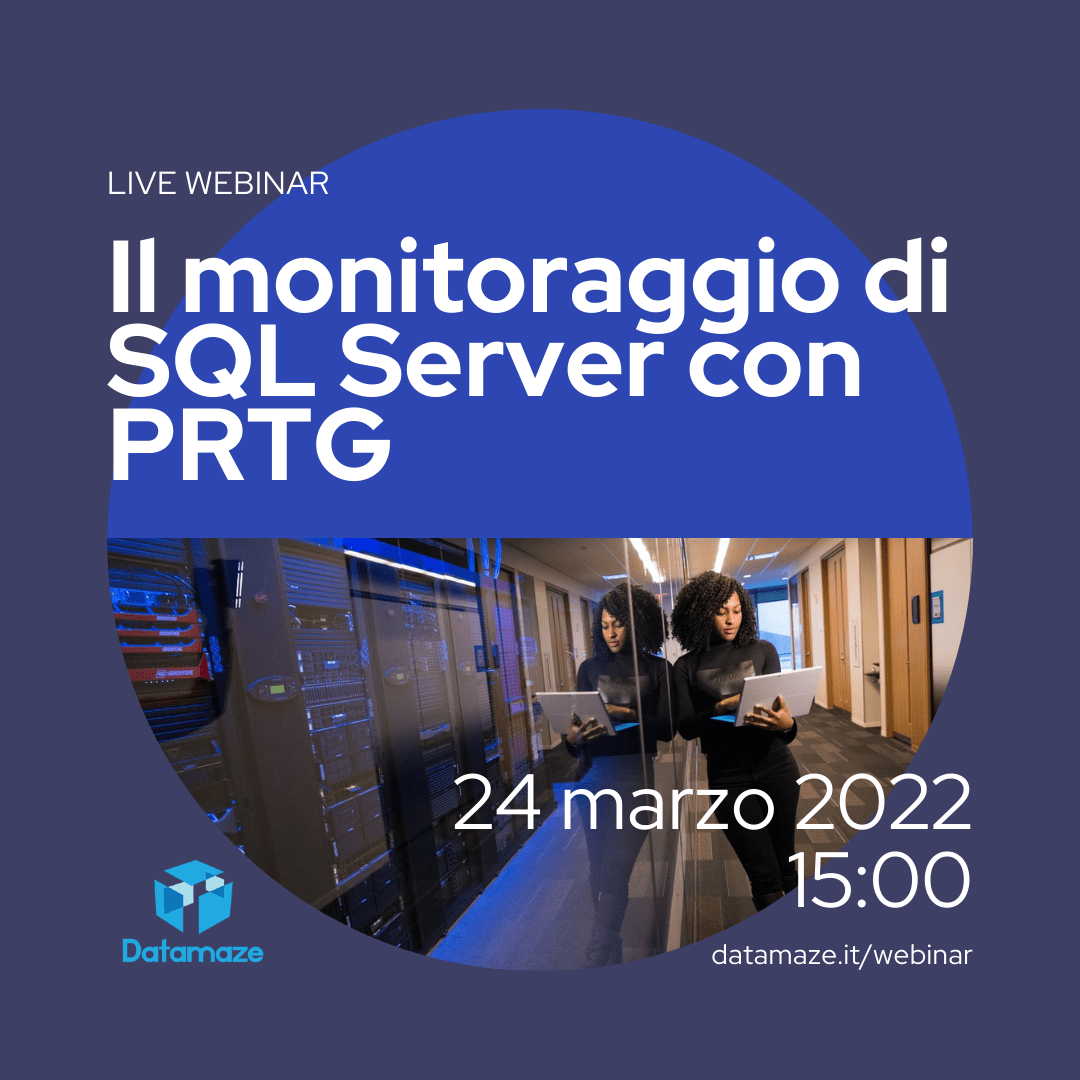 Monitoraggio SQL Server con PRTG