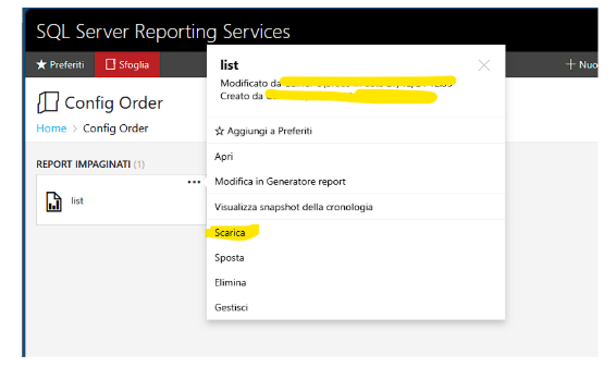 SSRS backup report