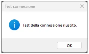 SSRS test connessione