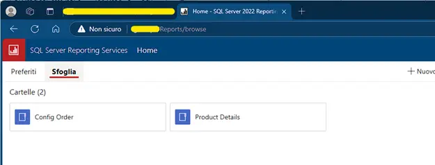 SSRS report